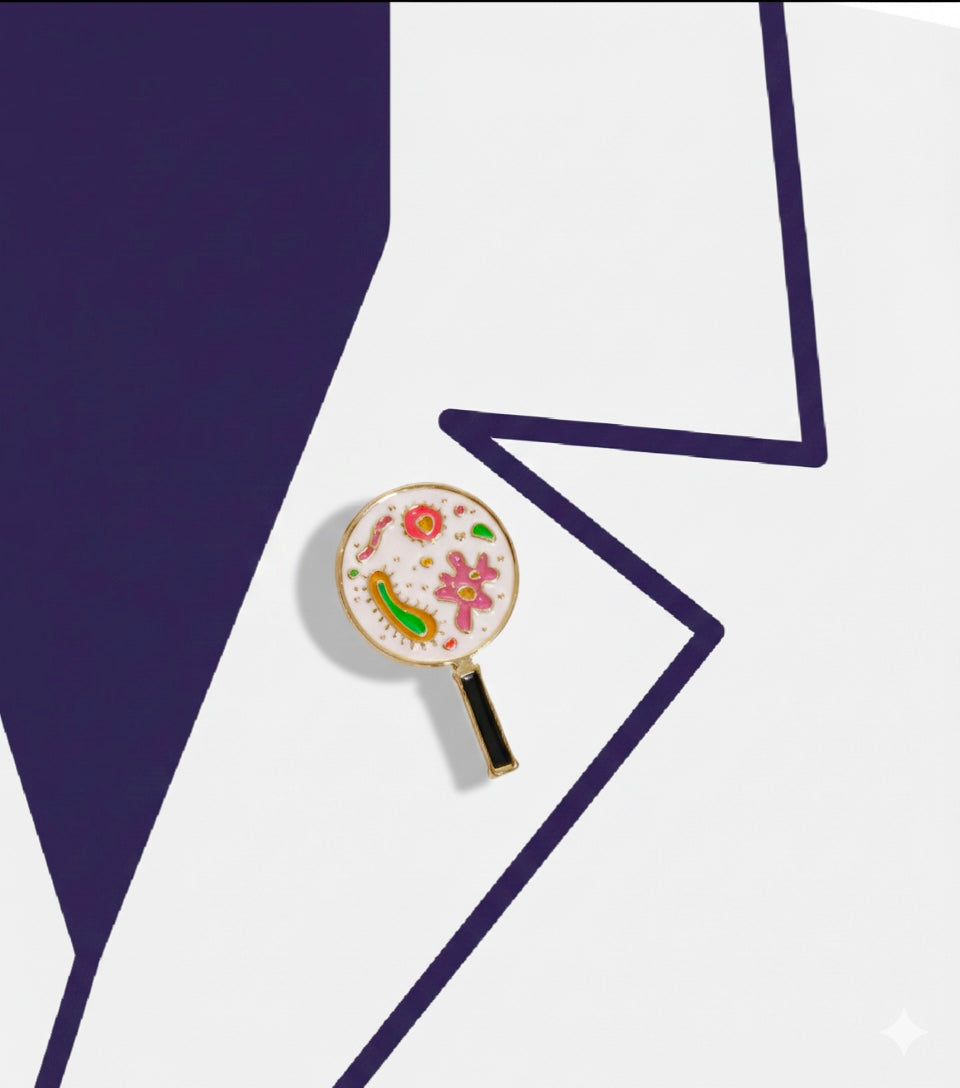 bacteria pin