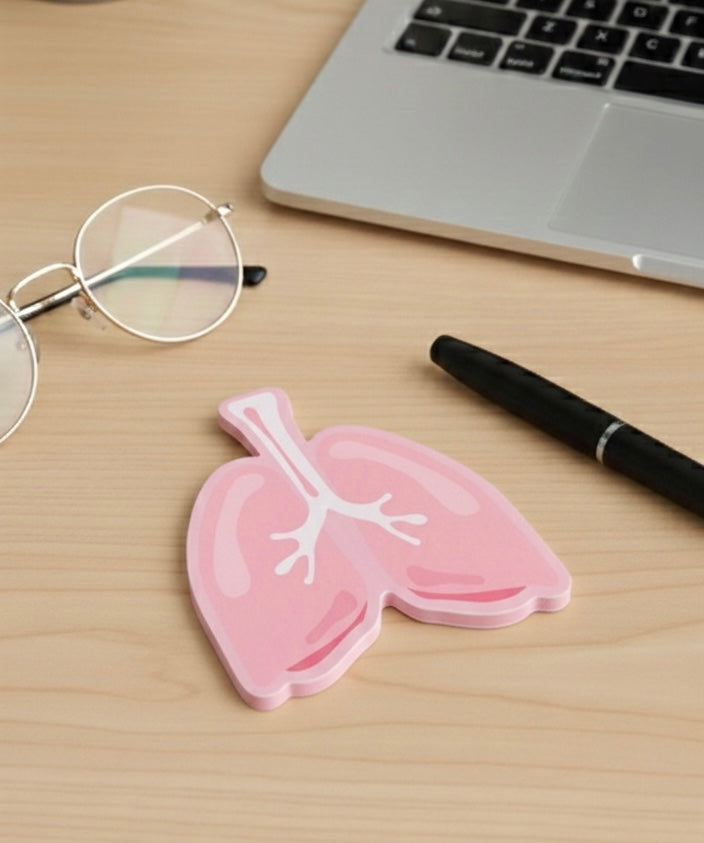 lungs sticky notes