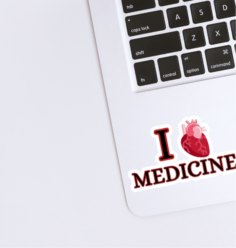 Medicine love Sticker