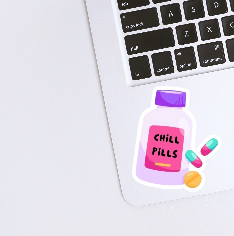 Chill pills Sticker