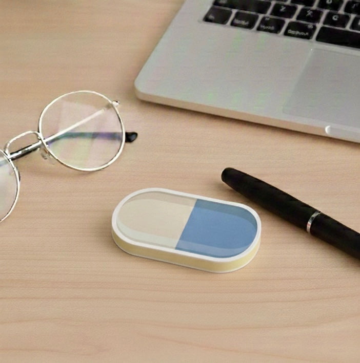 blue pill sticky notes