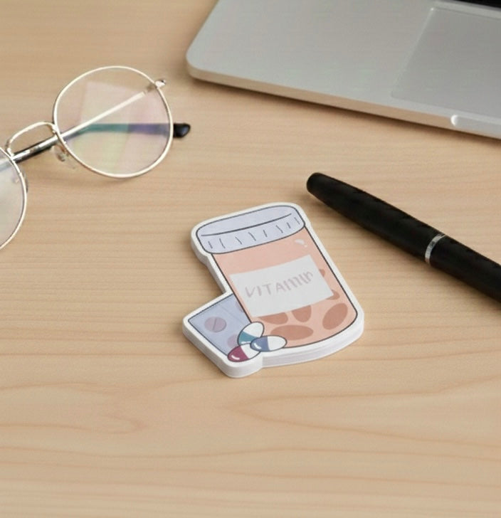 vitamins sticky notes