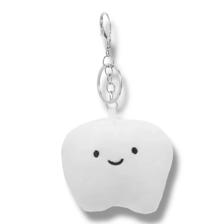 Fluffy Tooth Keychain