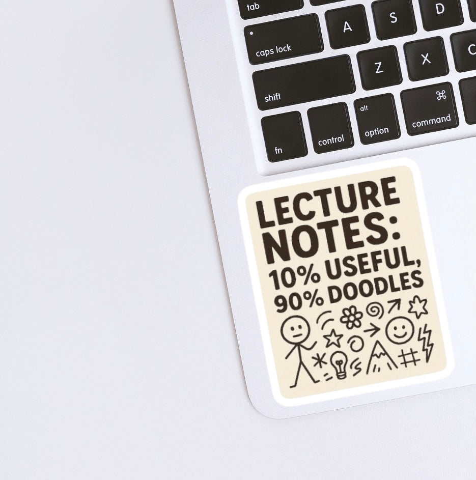 Lecture Notes Sticker