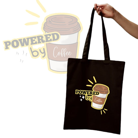 Powered by Coffee bag