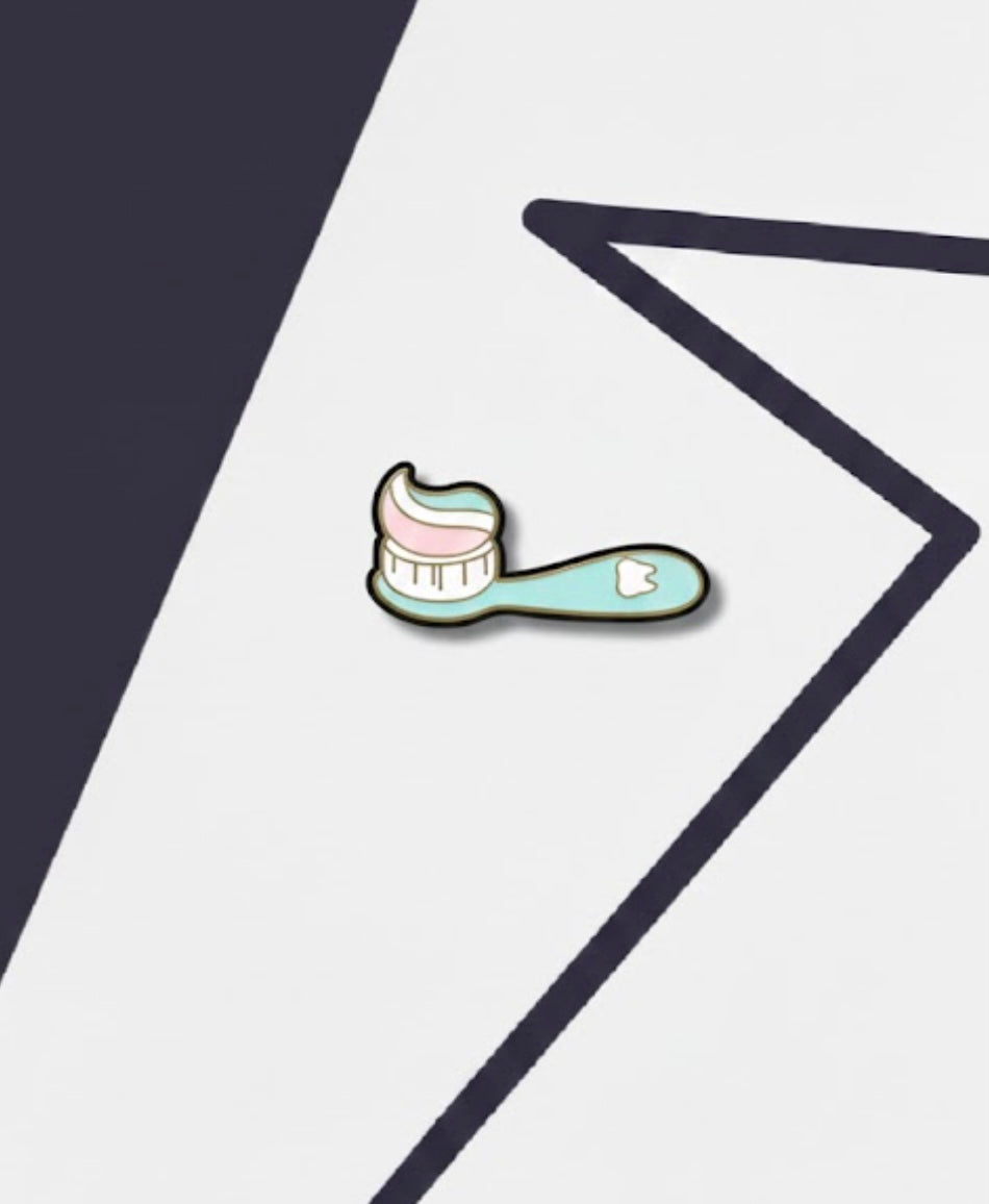 tooth brush pin