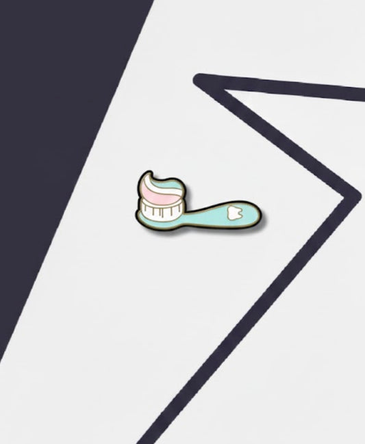 tooth brush pin