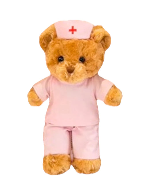 Dr.Teddy- Pink Scrubs