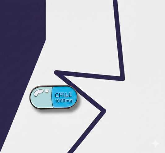 Chill pill pin