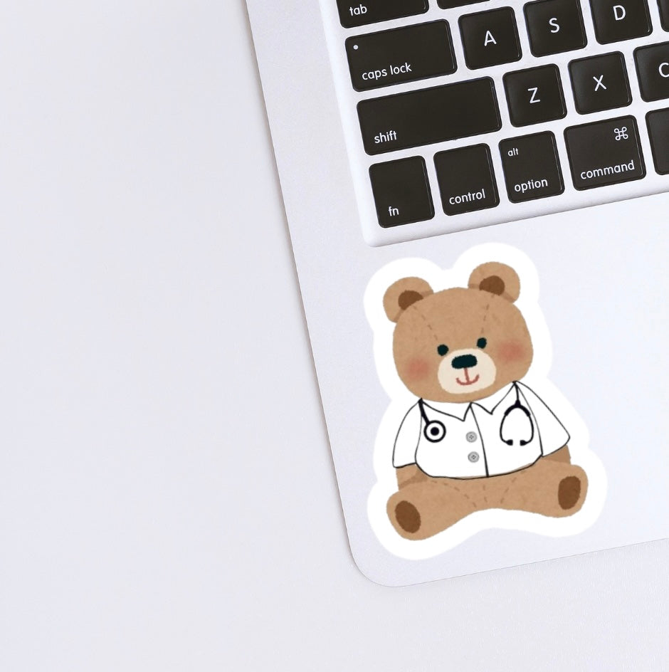 Doctor Teddy Sticker