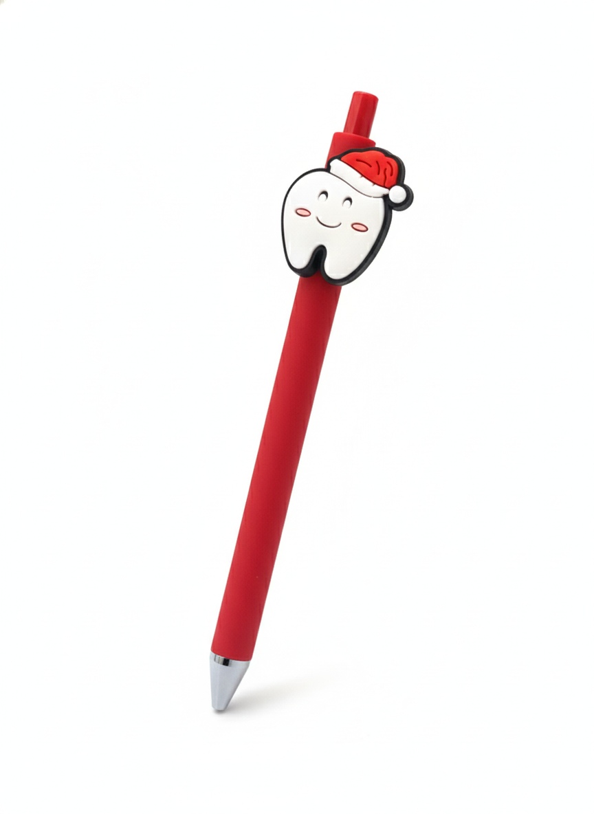 Tooth pen-red