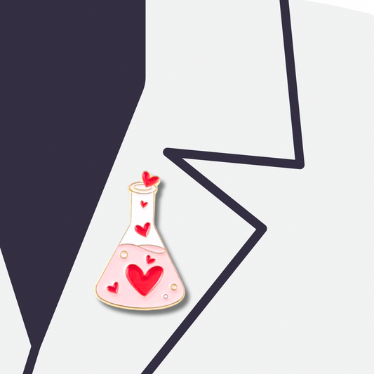 Love Flask Pin