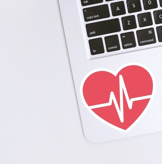 Heart Beat Sticker
