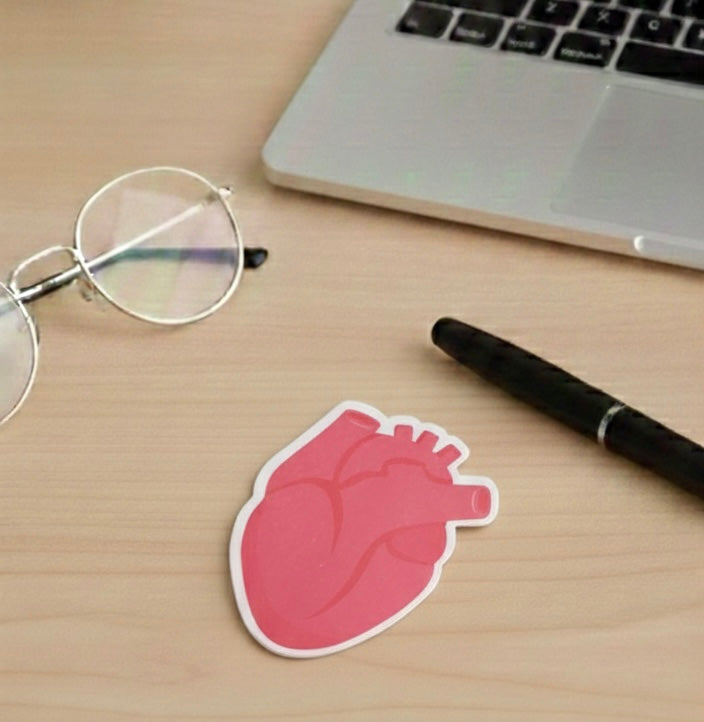 heart sticky notes