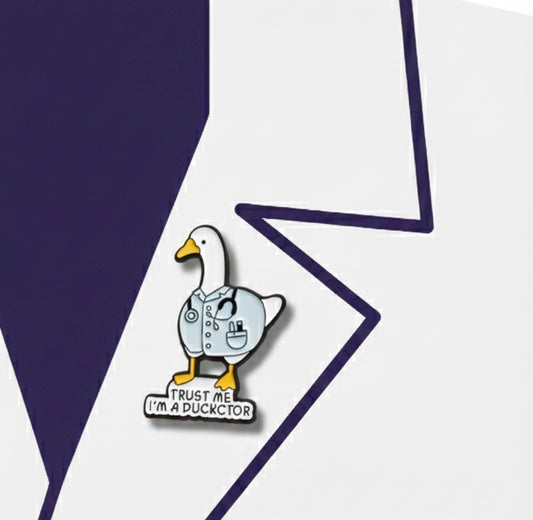 "Ducktor" pin