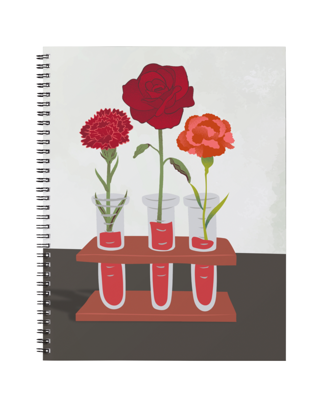 Floral tubes Notebook