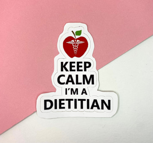 Dietitian Vinyl Sticker