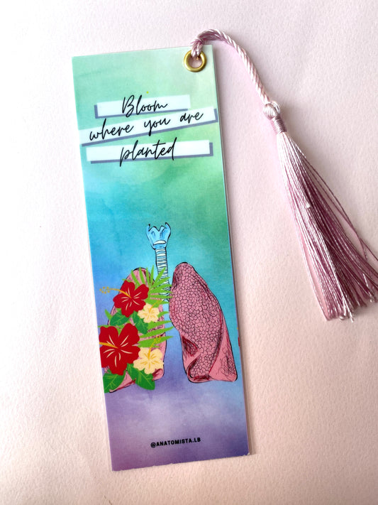 Floral Lungs Bookmark