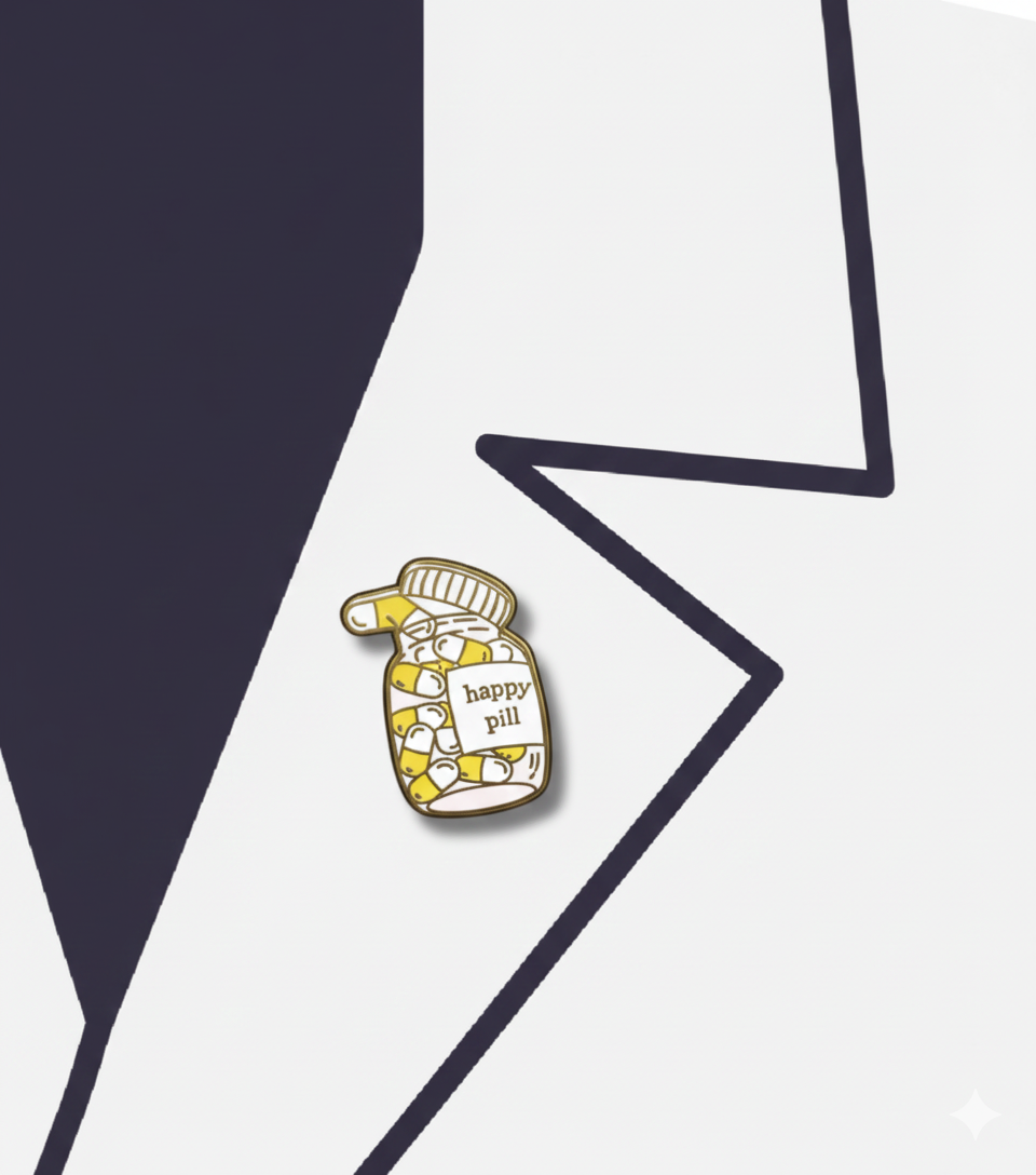 happy pills pin