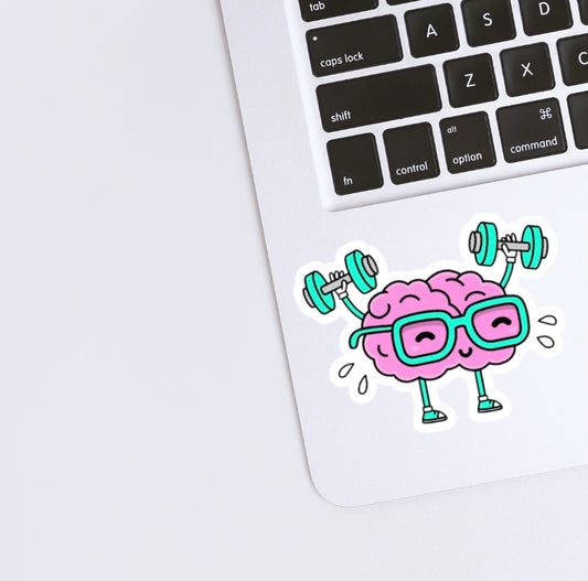 Training Brain Sticker