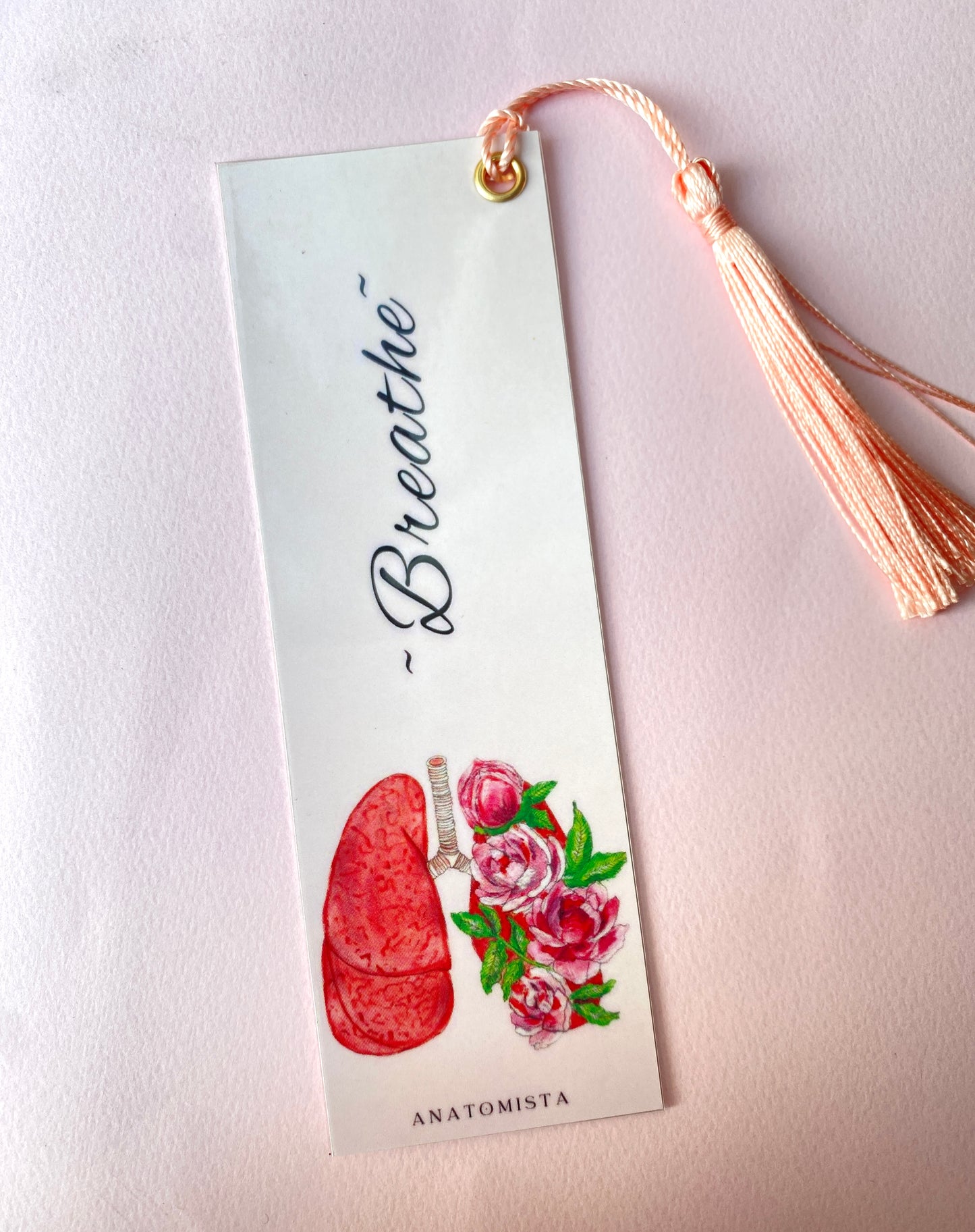 "Breathe" Bookmark