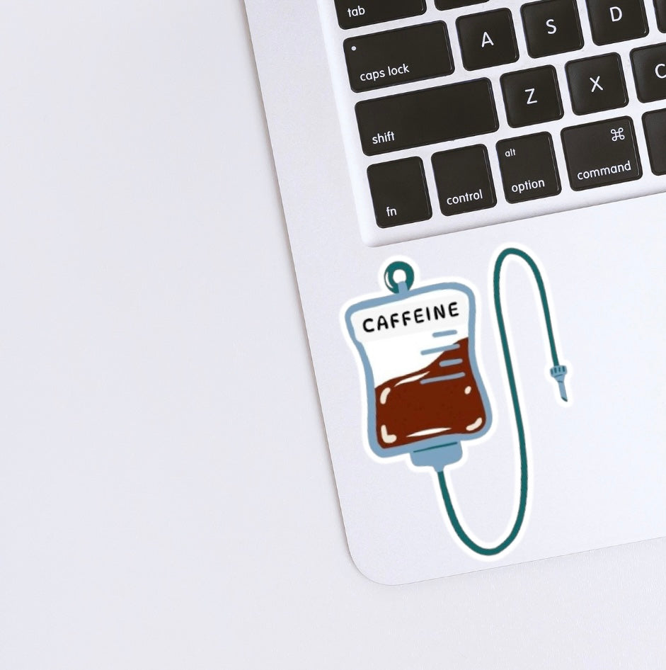 Caffeine Sticker