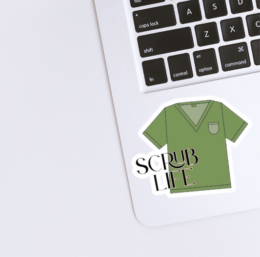 Scrub Sticker