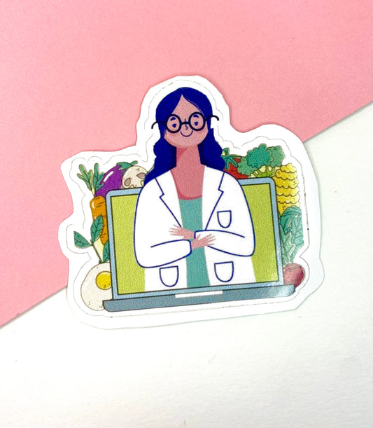 Dietitian Vinyl Sticker