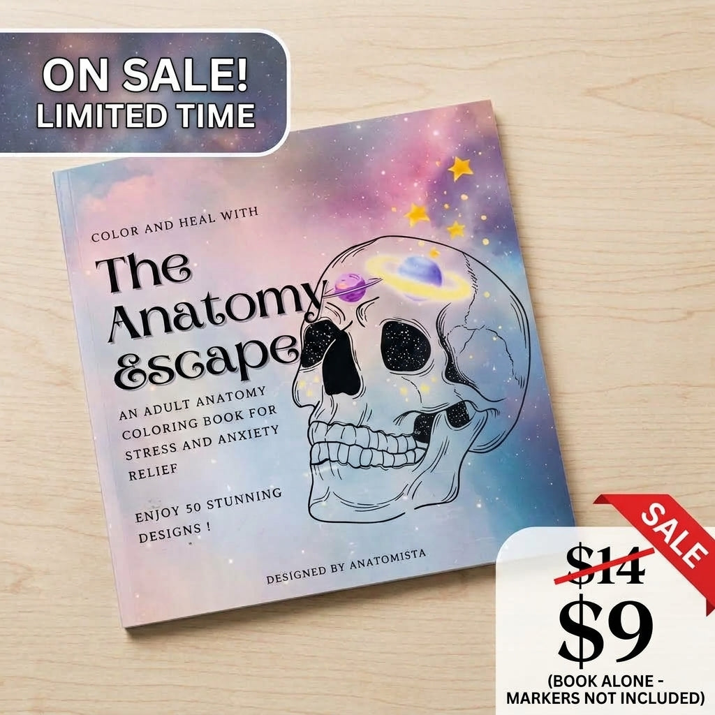 The Anatomy Escape-Coloring Book