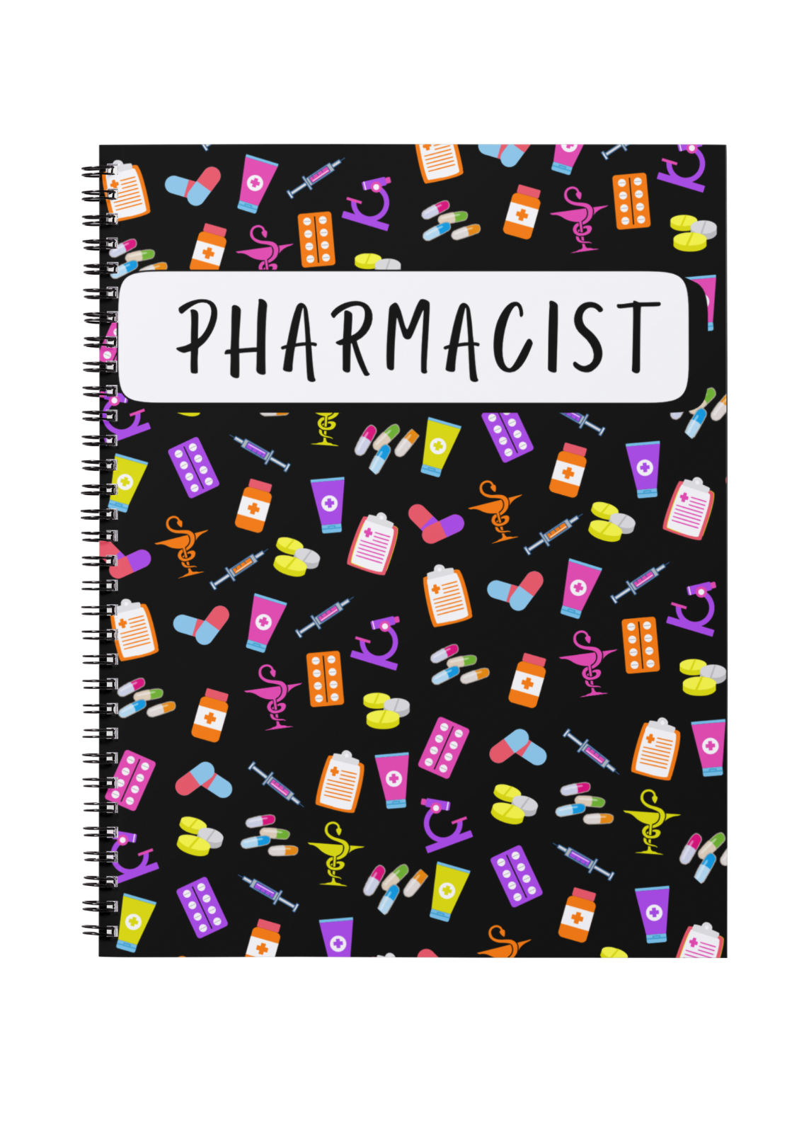 Pharmacist A5 Spiral Notebook